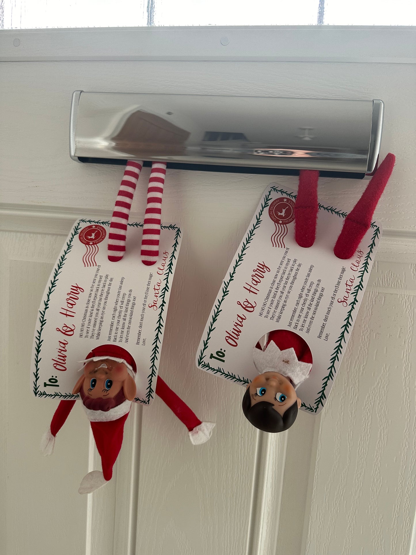 Elf on The Shelf Personalised Arrival Letter